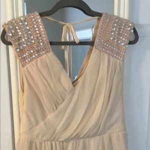 Beaded semi dress.